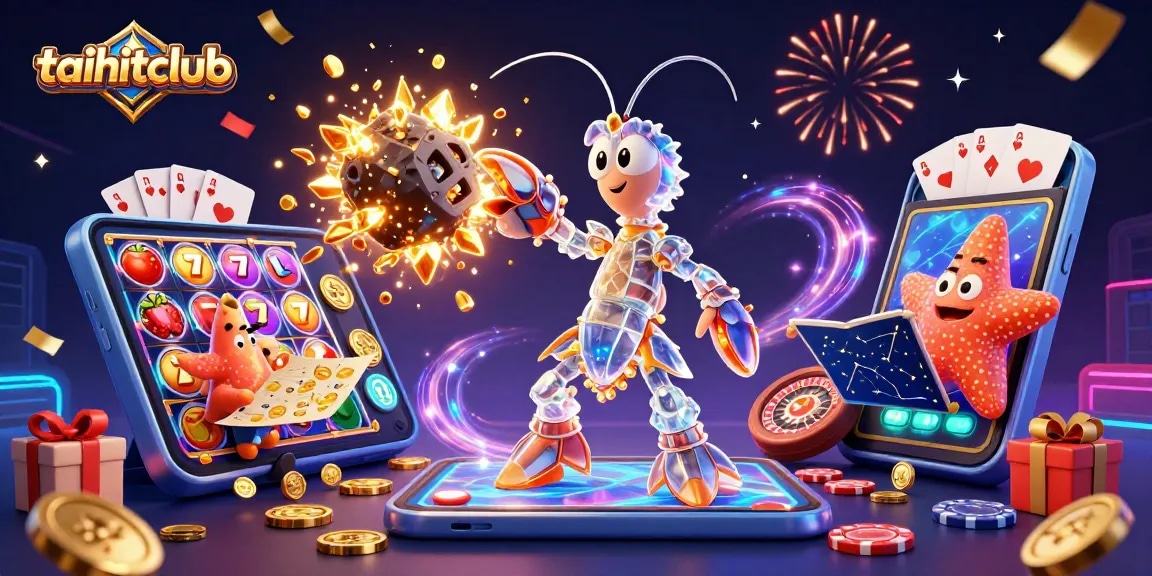 Engage in thrilling gameplay at taihitclub with vibrant 3D visuals showcasing dynamic casino elements.