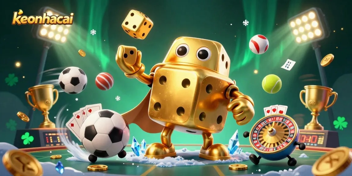 Engage with keonhacai through exhilarating sports betting visuals showcasing dynamic gaming elements.