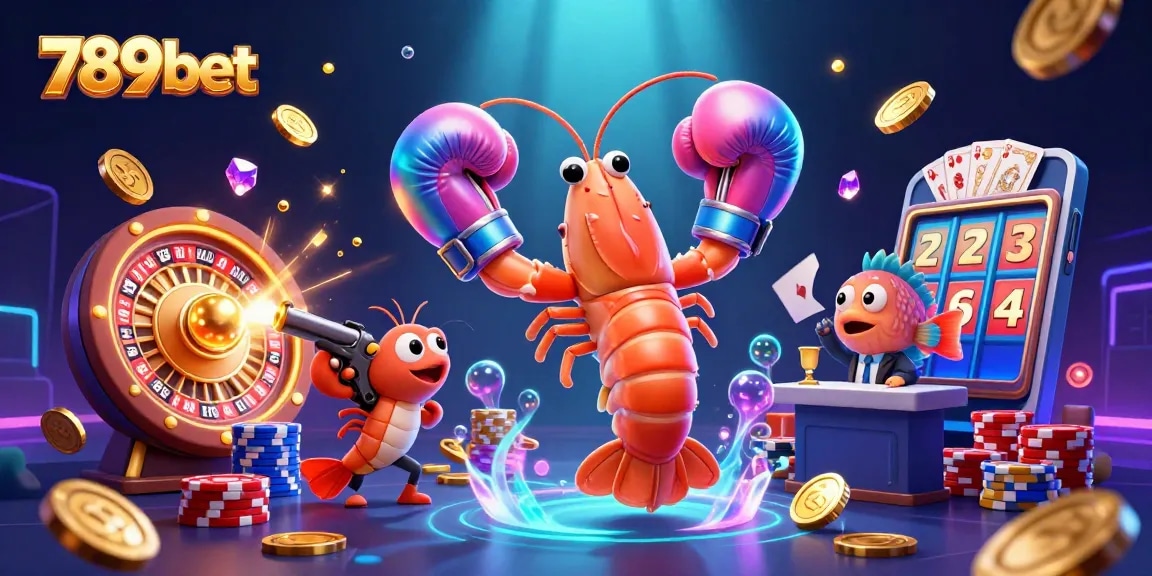 Experience thrilling gaming wins with 789bet featuring vibrant casino illustrations.