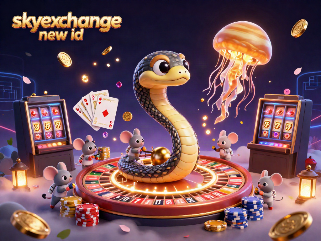 Enhance your betting experience with skyexchange new id, featuring dynamic gambling elements and vibrant visuals.