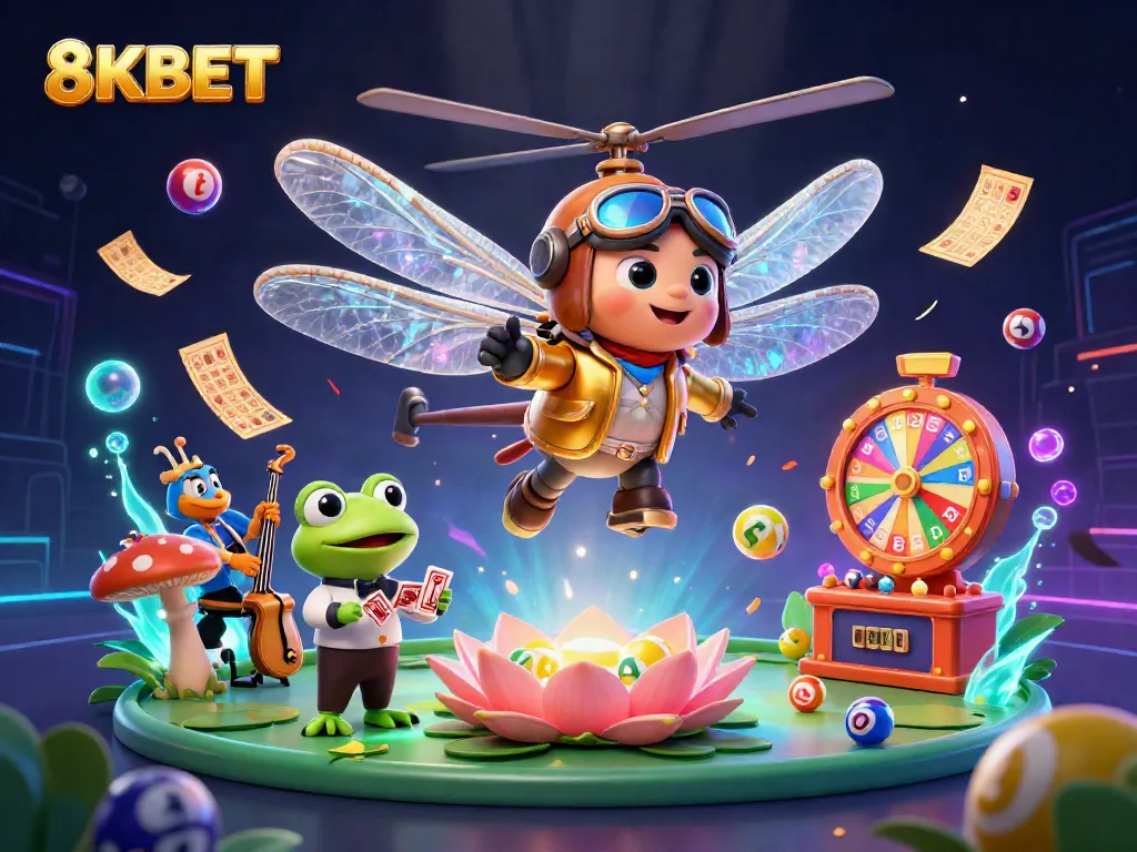 Trải nghiệm đường bay tuyệt vời với 8KBET, hình ảnh rực rỡ của croupier và trò chơi hấp dẫn.