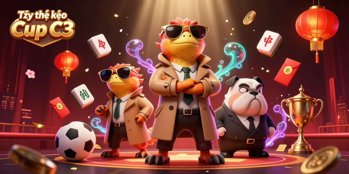 Experience Tỷ lệ kèo Cup C3 with playful raptors entering a casino, surrounded by unique betting elements.