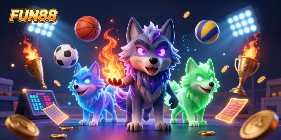 Play to win at FUN88 with vibrant sports action and enhanced gaming elements.